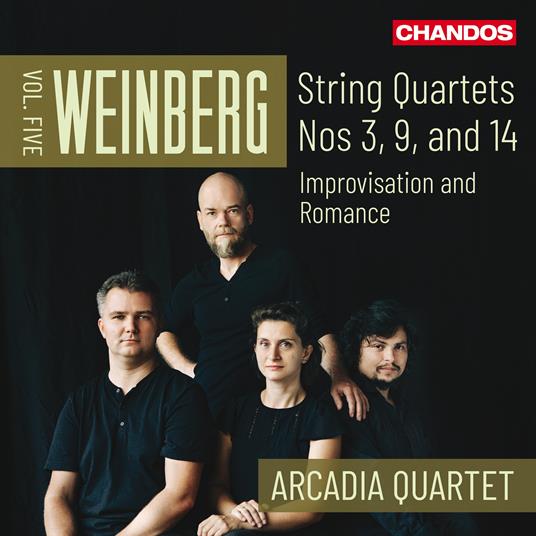 String Quartets Vol.5 - CD Audio di Mieczyslaw Weinberg,Arcadia Quartet