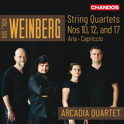 String Quartets Vol. 6 - CD Audio di Mieczyslaw Weinberg,Arcadia Quartet