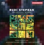 Musiche orchestrali - SuperAudio CD ibrido di Rudi Stephan