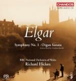 Sinfonia n.1 - Sonata per organo - SuperAudio CD ibrido di Edward Elgar,Richard Hickox,BBC National Orchestra