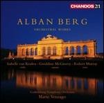 Opere orchestrali - SuperAudio CD ibrido di Alban Berg