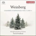 Sinfonie da Camera n.3, n.4 - SuperAudio CD ibrido di Mieczyslaw Weinberg