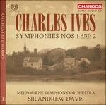 Sinfonie n.1, n.2 - SuperAudio CD ibrido di Charles Ives
