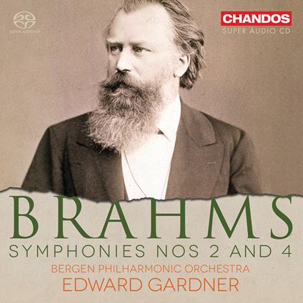 Symphonies 2 & 4 - CD Audio di Johannes Brahms,Bergen Philharmonic Orchestra,Edward Gardner