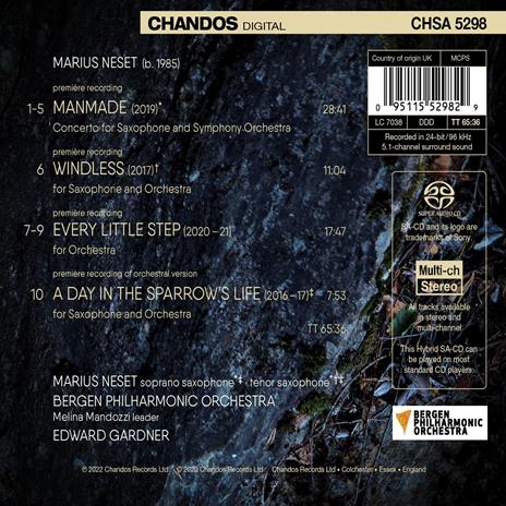 Manmade - CD Audio di Marius Neset - 2