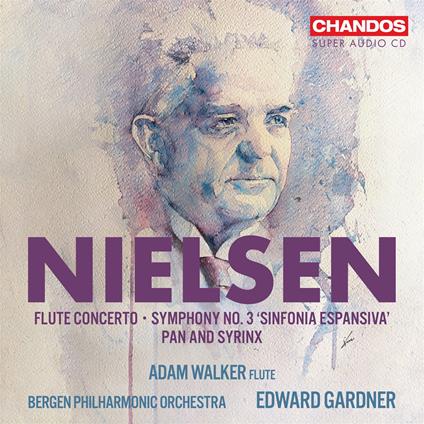 Nielsen Flute Concerto, Symphony No. 3 - CD Audio di Carl August Nielsen,Adam Walker