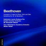 Concerto triplo - Sinfonia n.10 (I movimento) - CD Audio di Ludwig van Beethoven,English Chamber Orchestra,City of Birmingham Symphony Orchestra,Sir Alexander Gibson,Walter Weller