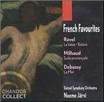 La valse - Bolero / Suite provençale / La mer - CD Audio di Claude Debussy,Maurice Ravel,Darius Milhaud,Neeme Järvi,Detroit Symphony Orchestra