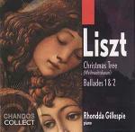 Christmas Tree - Ballate n.1, n.2 - CD Audio di Franz Liszt,Rhondda Gillespie
