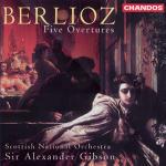 5 Ouvertures - CD Audio di Hector Berlioz