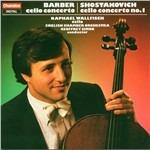 Concerti per violoncello - CD Audio di Dmitri Shostakovich,Samuel Barber,Raphael Wallfisch