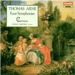Sinfonie n.1, n.4 - CD Audio di Thomas Augustine Arne