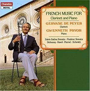 Musica francese per clarinetto e pianoforte - CD Audio di Gwenneth Pryor