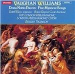Dona Nobis Pacem - Cinque canzoni mistiche - CD Audio di Ralph Vaughan Williams