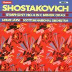 Sinfonia n.4 - CD Audio di Dmitri Shostakovich,Neeme Järvi,Royal Scottish National Orchestra