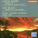 Sinfonie - CD Audio di Samuel Barber,Amy Beach