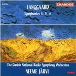 Sinfonie n.4, n.5, n.6 - CD Audio di Rued Langgaard