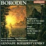 Sinfonie n.1, n.3 - CD Audio di Alexander Borodin