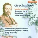 Sinfonia n.1 - Fiocchi di neve - Missa Sancti Spiritus - CD Audio di Alexander Grechaninov
