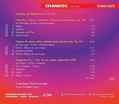 Ottetto - CD Audio di Ludwig van Beethoven - 2
