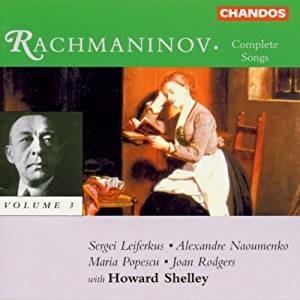 Canzoni vol.3 - CD Audio di Sergei Rachmaninov