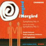 Sinfonie n.4, n.5 - CD Audio di Per Norgard