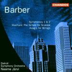 Sinfonie n.1, n.2 - CD Audio di Samuel Barber