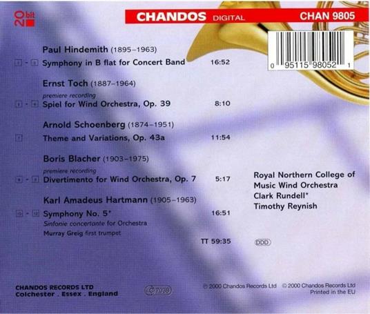 Classici tedeschi per banda - CD Audio - 2