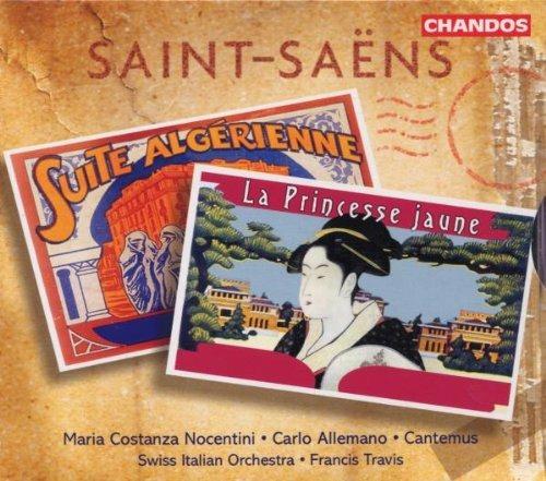 Suite algérienne - La princesse jaune - CD Audio di Camille Saint-Saëns