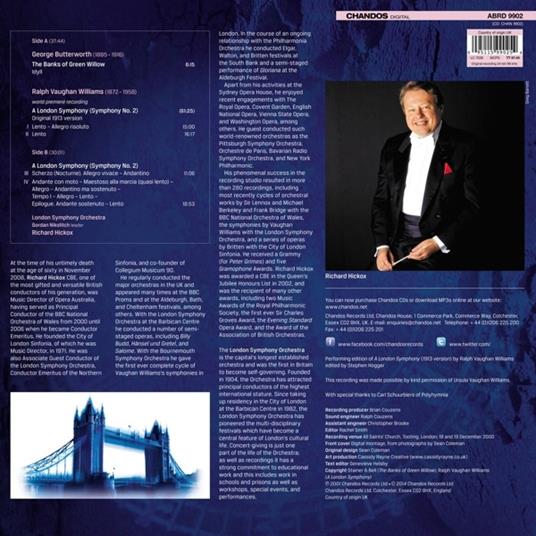 A London Symphony - Vinile LP di Ralph Vaughan Williams - 2