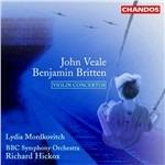 Concerti per violino - CD Audio di Benjamin Britten,John Veale