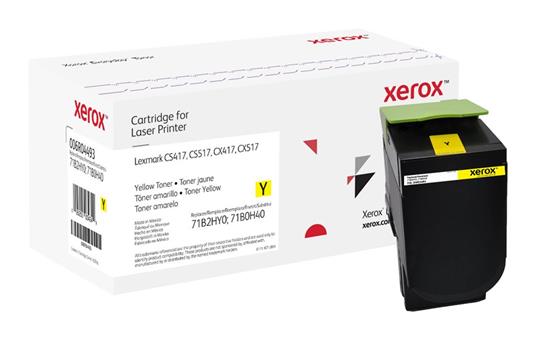 Everyday Toner Giallo ad Resa elevata, Lexmark 71B2HY0; 71B0H40 a Xerox, 3500 pagine- (006R04493)