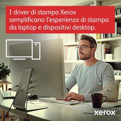 Xerox C310 A4 33 ppm Stampante fronte/retro wireless PS3 PCL5e/6 2 vassoi Totale 251 fogli - 15