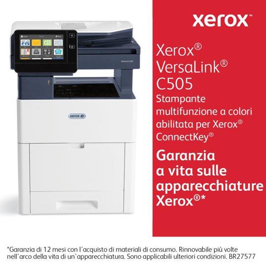 Xerox Cartuccia toner Ciano da 9.000 pagine per VersaLink C500 / C505 (106R03873) - 2