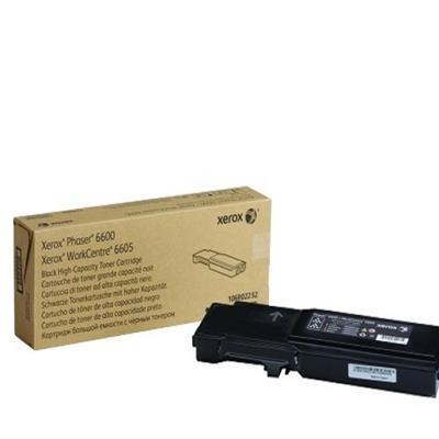 Toner Nero Alta Capacità Xerox 8.000 Pagine Serie 6600X/Wc6605X - 106R02232 - 10