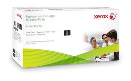 Xerox Cartuccia toner nero. Equivalente a Brother TN2220. Compatibile con Brother DCP-7060D, DCP-7065DN, HL-2240/HL-2240D, HL-2250DN, HL-2270DW, MFC-7360N/7460DN/7860DW