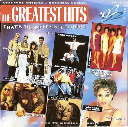 Greatest Hits '92 - CD Audio