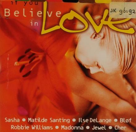 If You Believe In Love - CD Audio