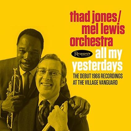 All My Yesterdays (+ Book) - CD Audio di Thad Jones,Mel Lewis