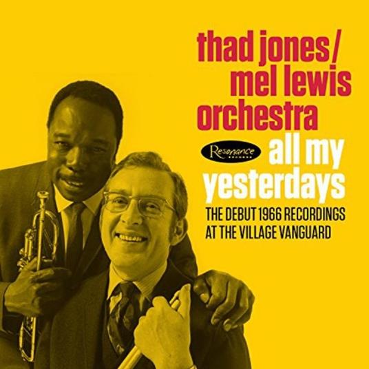 All My Yesterdays (+ Book) - CD Audio di Thad Jones,Mel Lewis
