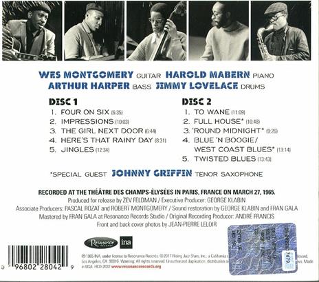 In Paris - CD Audio di Wes Montgomery - 2