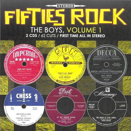 Fifties Rock - The Boys 1-62 - CD Audio