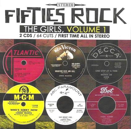 Fifties Rock - The Girls 1-64 - CD Audio