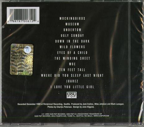 The Winding Sheet - CD Audio di Mark Lanegan - 2