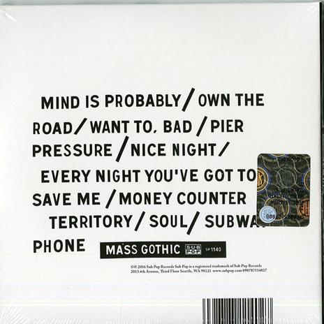 Mass Gothic - CD Audio di Mass Gothic - 2