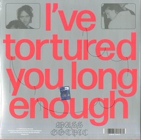 I've Tortured You Long Enough - Vinile LP di Mass Gothic - 2