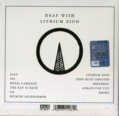 Lithium Zion - CD Audio di Deaf Wish - 2
