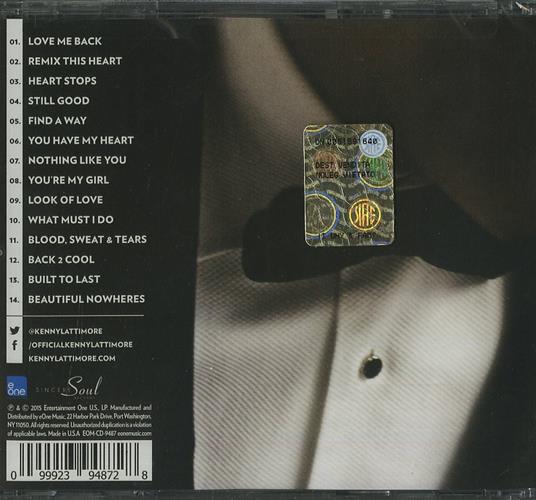 Anatomy of a Love Song - CD Audio di Kenny Lattimore - 2