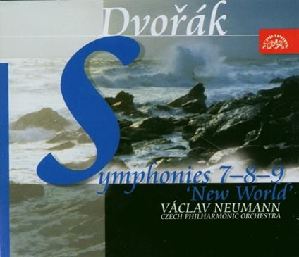 Sinfonie n.7, n.8, n.9 - CD Audio di Antonin Dvorak,Vaclav Neumann,Czech Philharmonic Orchestra