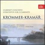 Concerto per clarinetto op.36 - Concerti per 2 clarinetti n.1, n.2 - CD Audio di Franztisek Vincenc Krommer
